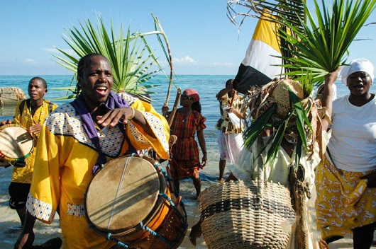 Los garifunas proceden del mestizaje de varios grupos originarios de África