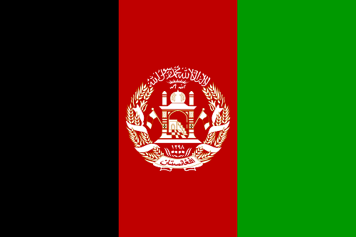 Bandera de Afganistán 