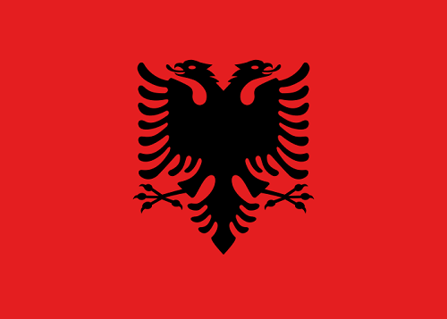 Bandera de Albania