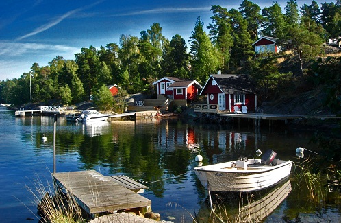 Casa de veraneo en el archipiélago de Estocolmo