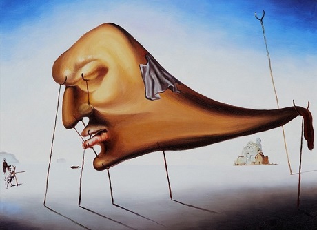 El sueño, óleo pintado por Dalí en 1937
