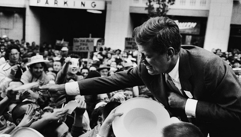 John F. Kennedy en la campaña presidencial de 1960