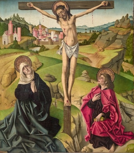 La crucifixión, de Fernando Gallego 1440-1506