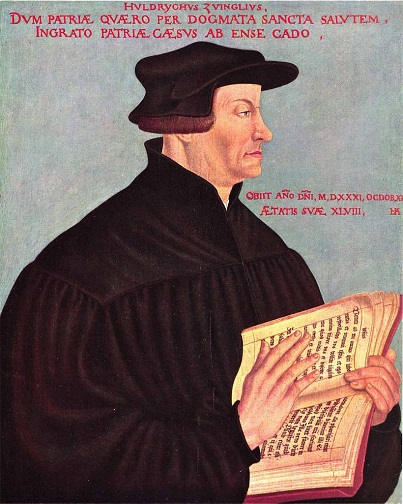 Ulrich Zwinglio (1484-1531). Reformador religioso, promotor de la reforma luterana Ulrich Zwinglio (1484-1531). Reformador religioso, promotor de la reforma luterana