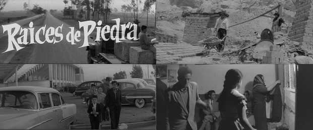 Imágenes de la película “Raíces de piedra”, (1961).