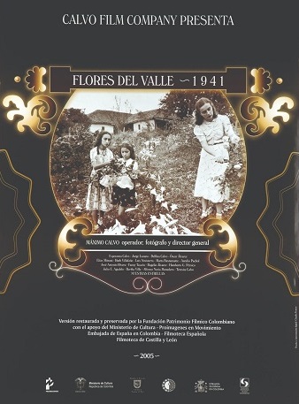 Cartel de la película Flores del valle, (1941). Cartel de la película Flores del valle, (1941).