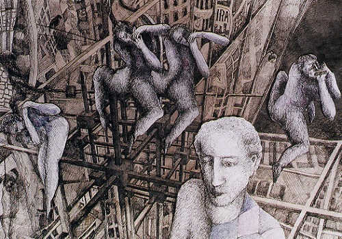 “Isaac Ink”, 1988. Carlos Eduardo Santa. “Isaac Ink”, 1988. Carlos Eduardo Santa.