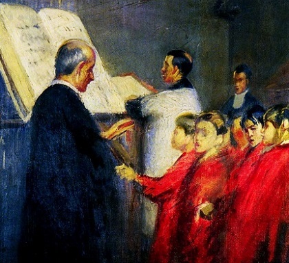 El coro de la catedral