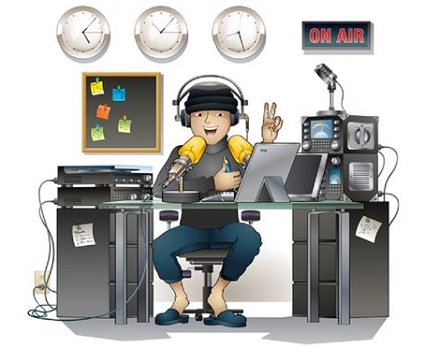 D.J de radio D.J de radio
