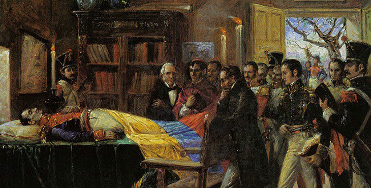 Muerte de Bolívar
