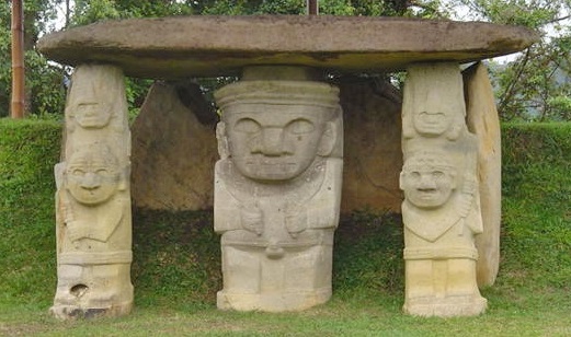 Templo del dios de la guerra de la cultura San Agustín