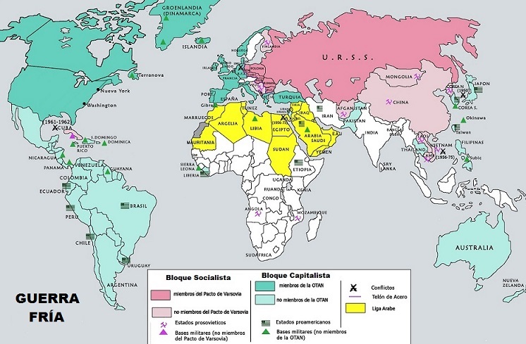 Arriba 88+ imagen paises socialistas y capitalistas en la segunda guerra mundial