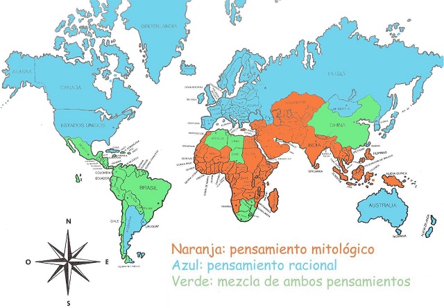 Pensamiento mitológico Vs Pensamiento racional