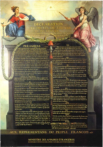Derechos del Hombre y el Ciudadano, 1789