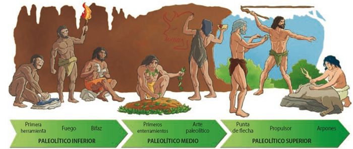 Períodos del paleolítico