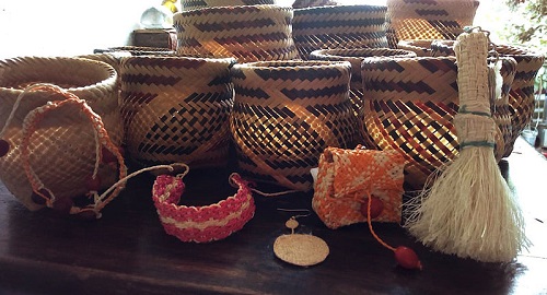 Artesanías elaboradas por comunidades makús