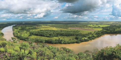 Mirador sobre el río Guayabero